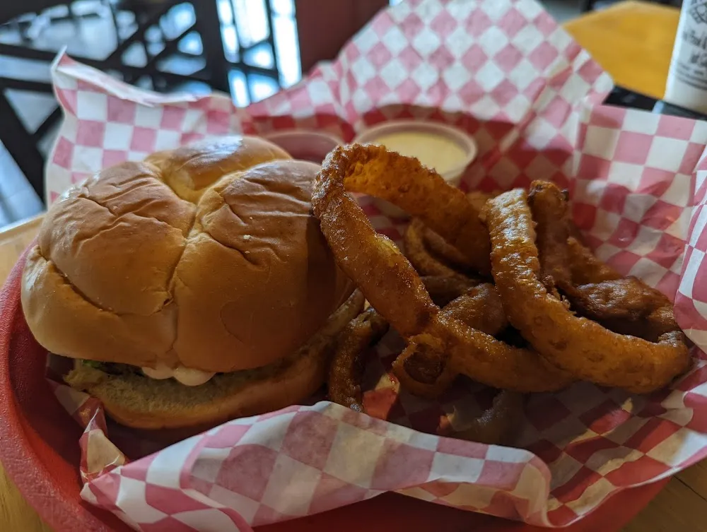 Medium Mushroom Swiss Burger