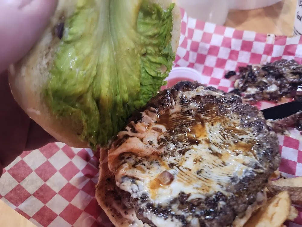 Swiss Mushroom Burger